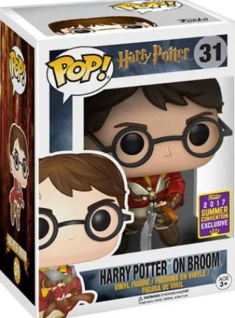 Harry Potter sur son Balai