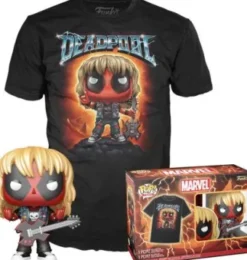 Heavy Metal Deadpool (Métalique) - T-shirt