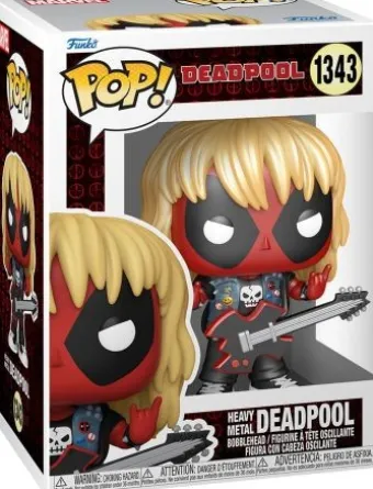 Heavy Metal Deadpool (Métalique) - T-shirt