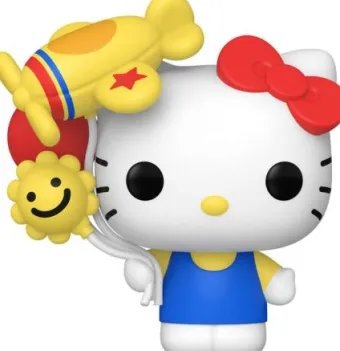 Hello Kitty avec Ballon en forme d'avion