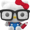 Hello Kitty (avec lunettes) - Flocked