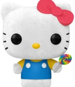 Hello Kitty avec Sucette - Flocked
