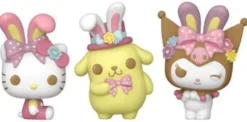 Hello Kitty / Pompompurin / Kuromi (Pâques) - Pack Pocket