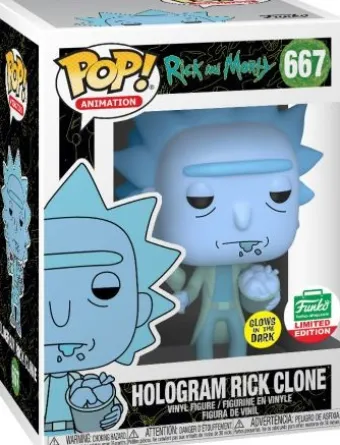 Hologram Rick Clone - Brillant dans le noir