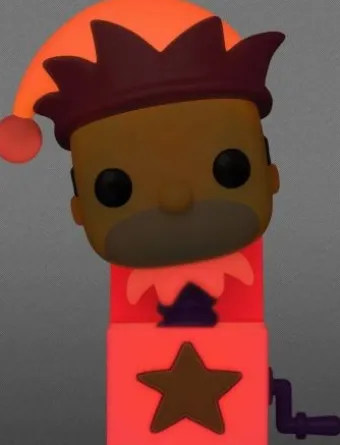 Homer Jack In The Box - Glow in the dark