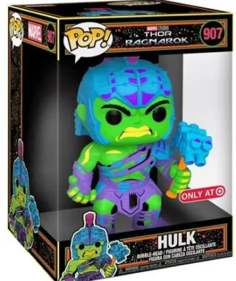 Hulk - Black Light - 25 cm