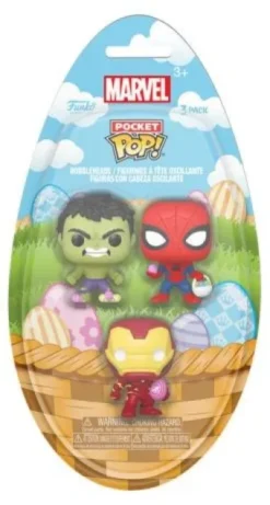 Hulk / Spider-Man / Iron Man (Pâques) - Pack Pocket