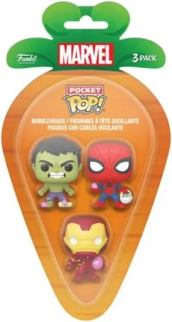 Hulk / Spider-Man / Iron Man (Pâques) - Pack Pocket