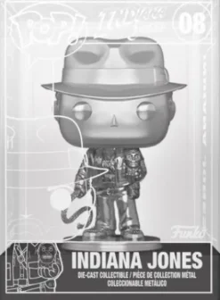 Indiana Jones avec l'Idole en Or- Die Cast [avec Chase]