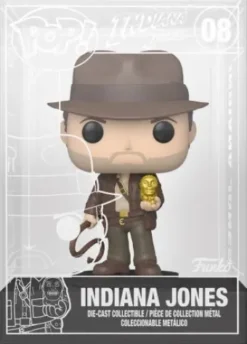 Indiana Jones avec l'Idole en Or- Die Cast [avec Chase]