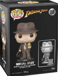 Indiana Jones avec l'Idole en Or- Die Cast [avec Chase]