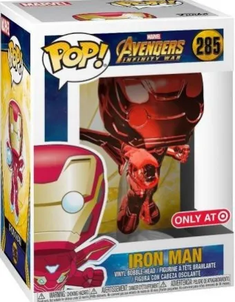 Iron Man - Chromé Rouge