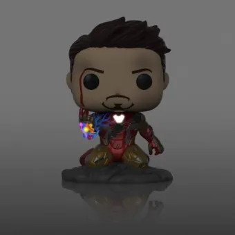 Iron Man (Je suis Iron Man) - Métallique & Brillant dans le noir
