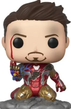 Iron Man (Je suis Iron Man) - Métallique & Brillant dans le noir