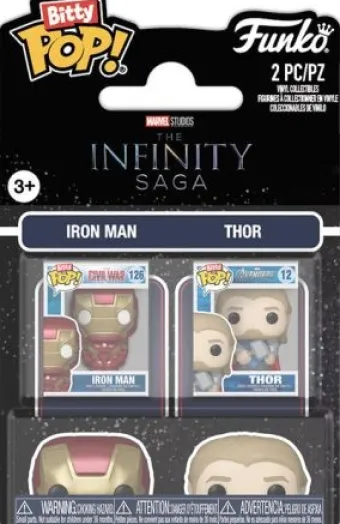 Iron Man & Thor - Pack Bitty Pop