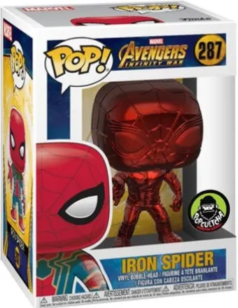 Iron Spider - Chromé Rouge