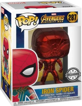Iron Spider - Chromé Rouge