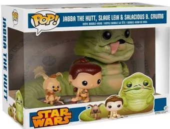 Jabba The Hutt, Slave Leia, & Salacious B. Crumb