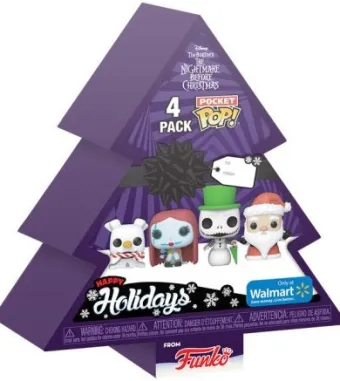 Jack / Sally / Zero / Père Noël - Pack