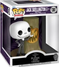 Jack Skellington avec la porte d'Halloween