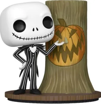Jack Skellington avec la porte d'Halloween