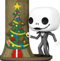 Jack Skellington avec la porte de Noël