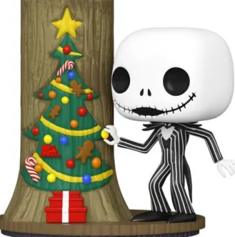 Jack Skellington avec la porte de Noël