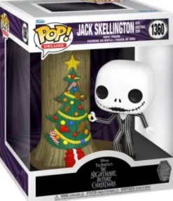 Jack Skellington avec la porte de Noël