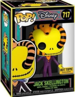 Jack Skellington avec serpent - Black Light