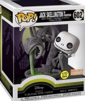 Jack Skellington dans Fontaine - Brillant dans le noir
