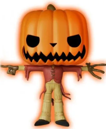 Jack Skellington en roi des citrouilles - Brillant dans le noir