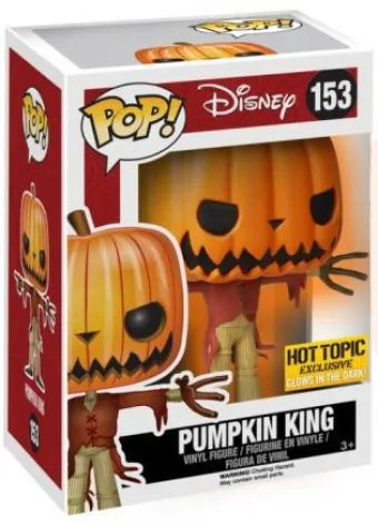 Jack Skellington en roi des citrouilles - Brillant dans le noir