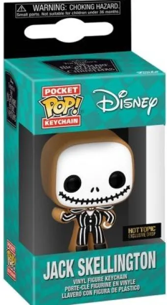 Jack Skellington pain d'épices - Porte-clés