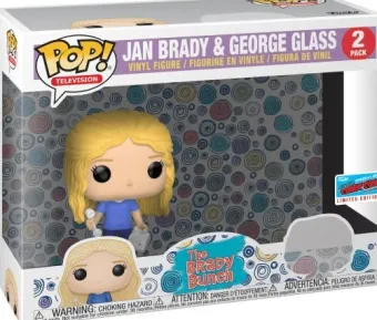 Jan & George Glass - 2 pack
