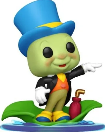 Jiminy Cricket sur une feuille