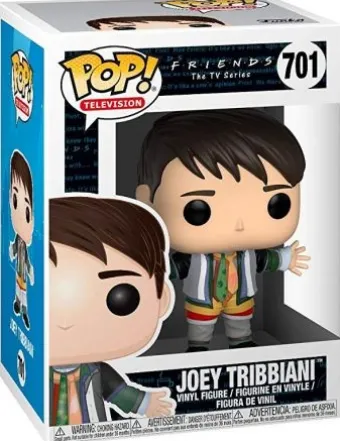 Joey Tribbiani avec les habits de Chandler