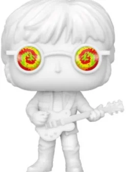 John Lennon avec des lunettes psychédéliques