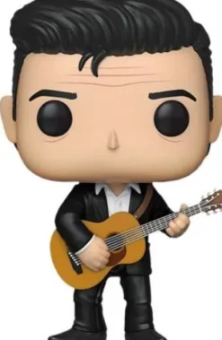 Johnny Cash joue de la guitare