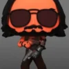 Johnny Silverhand avec pistolet - Glow in the dark