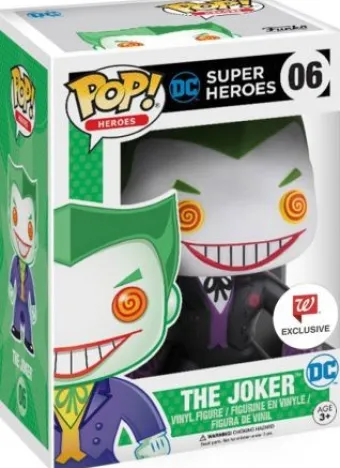 Joker en Costume Noir Classique