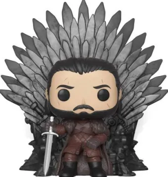 Jon Snow sur Trône de Fer