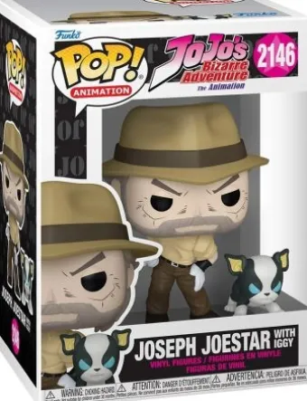 Joseph Joestar avec Iggy