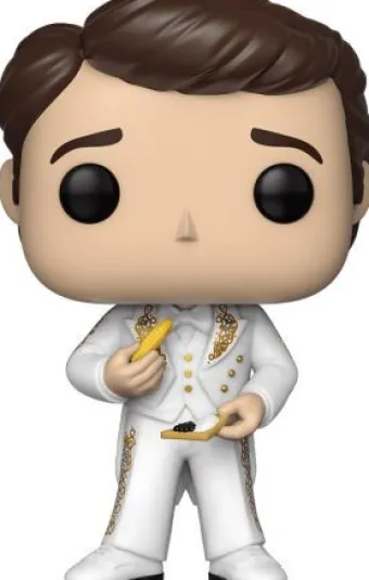 Josh Baskin en Smoking Blanc