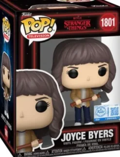 Joyce Byers avec Hache