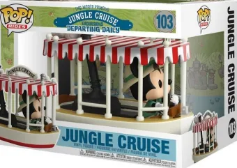 Jungle Cruise Skipper Mickey avec bateau