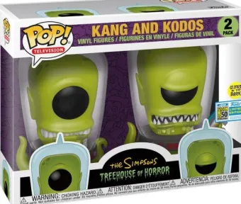 Kang & Kodos - Brillant dans le noir - 2 pack
