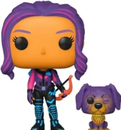 Kate Bishop with Lucky - Black Light