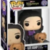 Kate Bishop with Lucky the pizza dog
