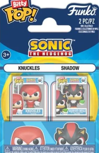Knuckles & Shadow - Pack Bitty Pop