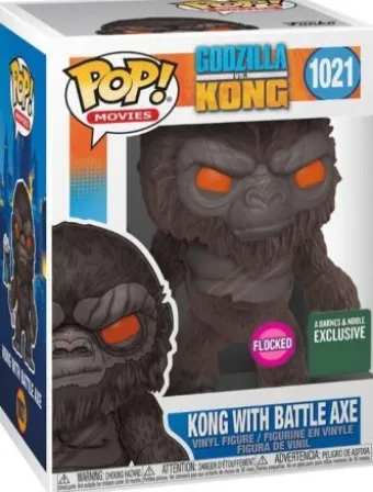 Kong avec Axe - Flocked